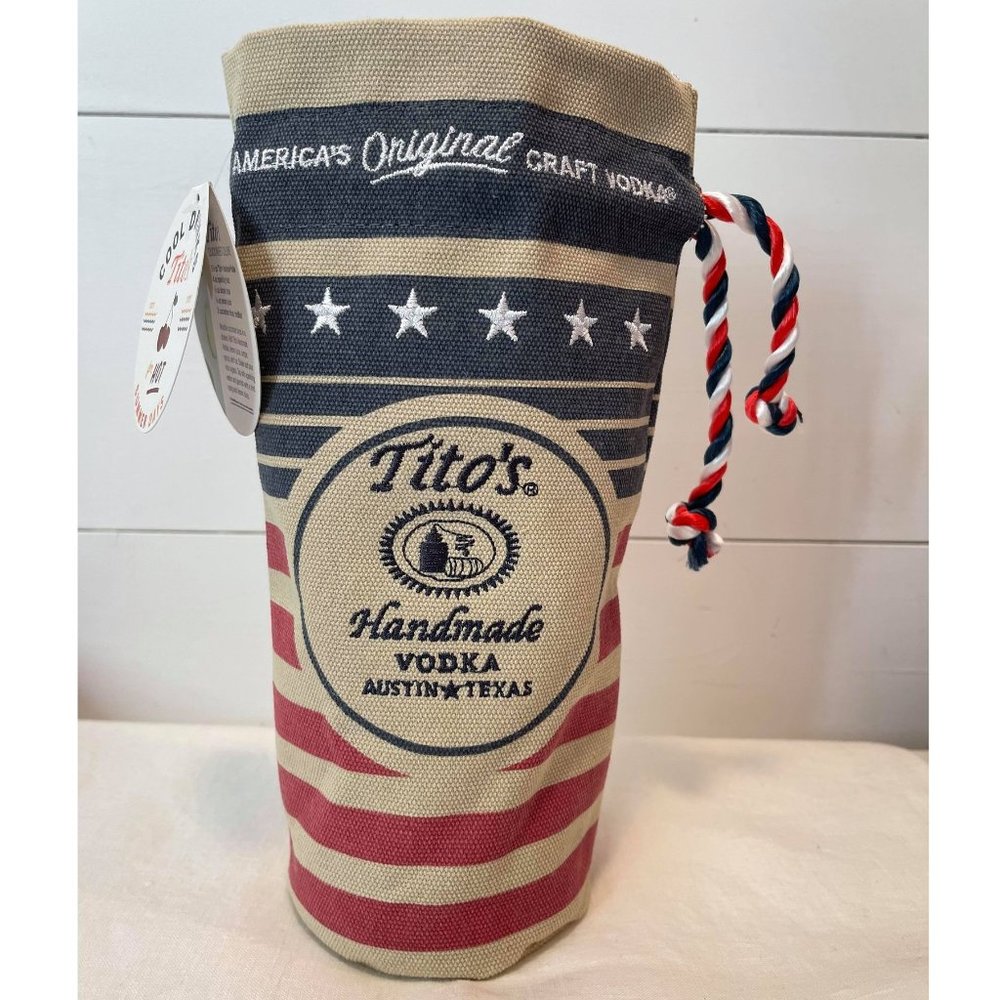 NEW 2021 Tito’s Handmade Vodka Austin, Texas Gift Promotion Bag